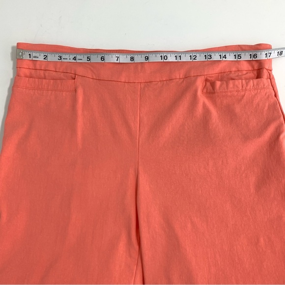 Women’s Valerie Stevens Capris SZ 14 Orange, Coral Color Vacation Beach … - Picture 5 of 7